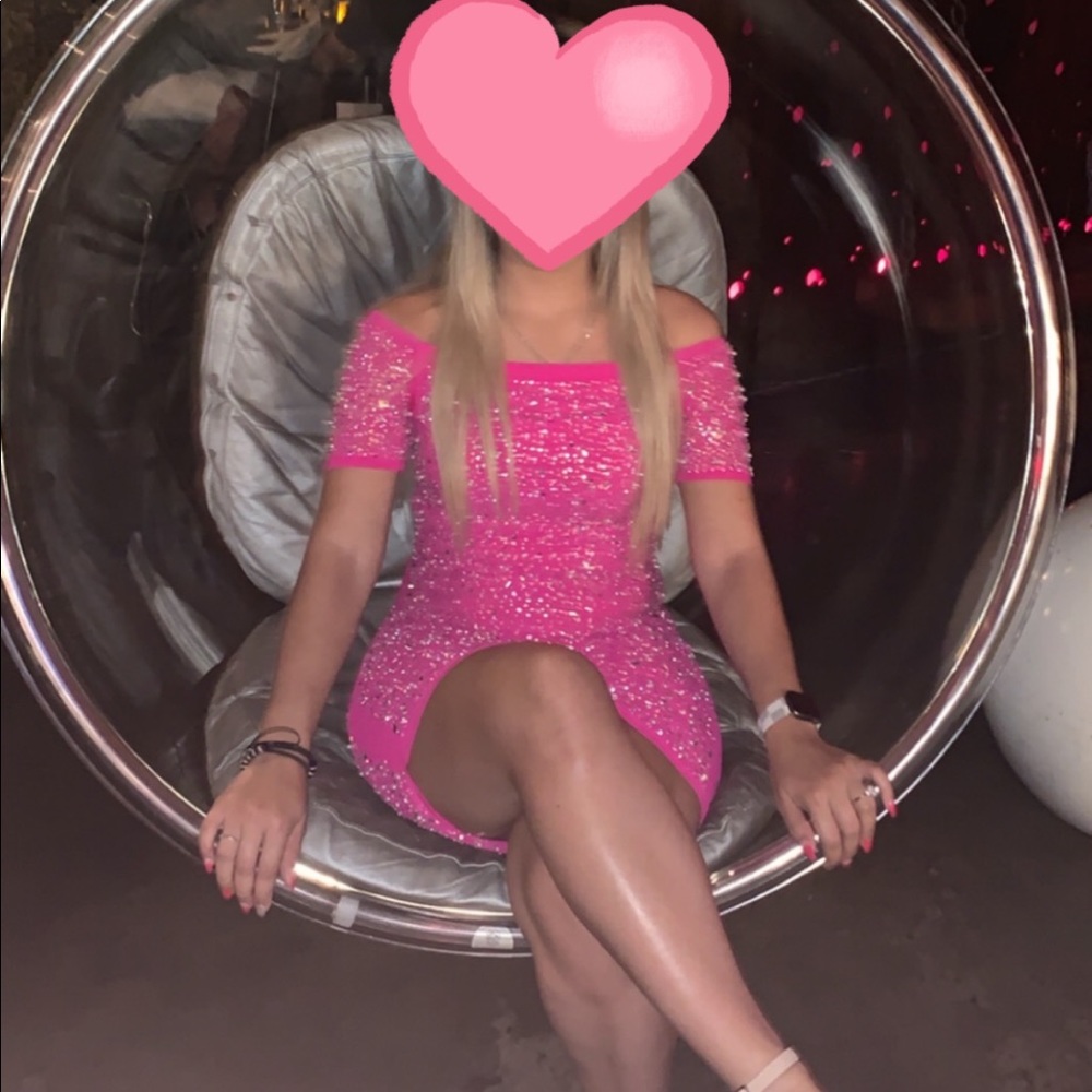Bedazzled / rhinestone dress